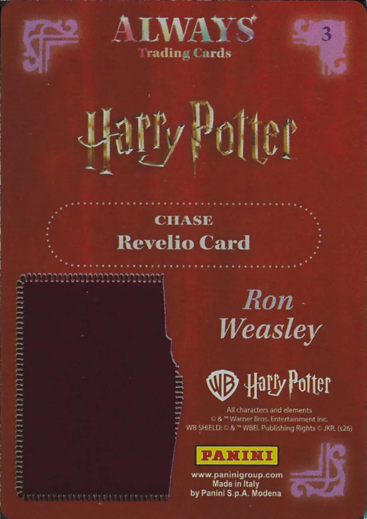 Ron Weasley, back