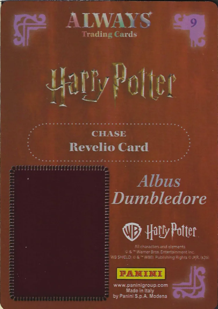 Albus Dumbledore, back