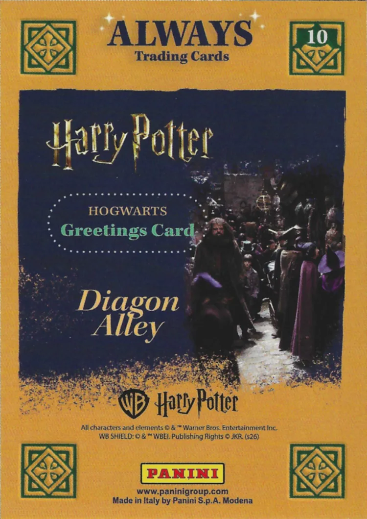 Diagon Alley, back