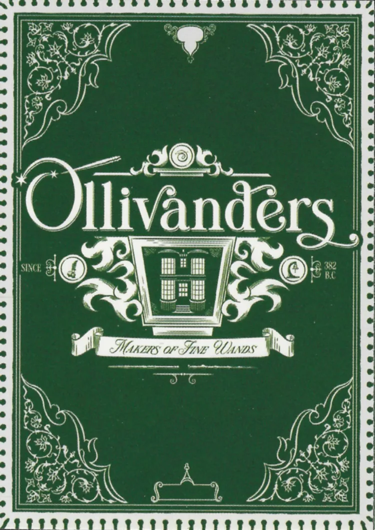 Ollivanders, front
