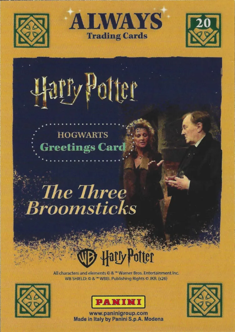 The Three Broomsticks, back