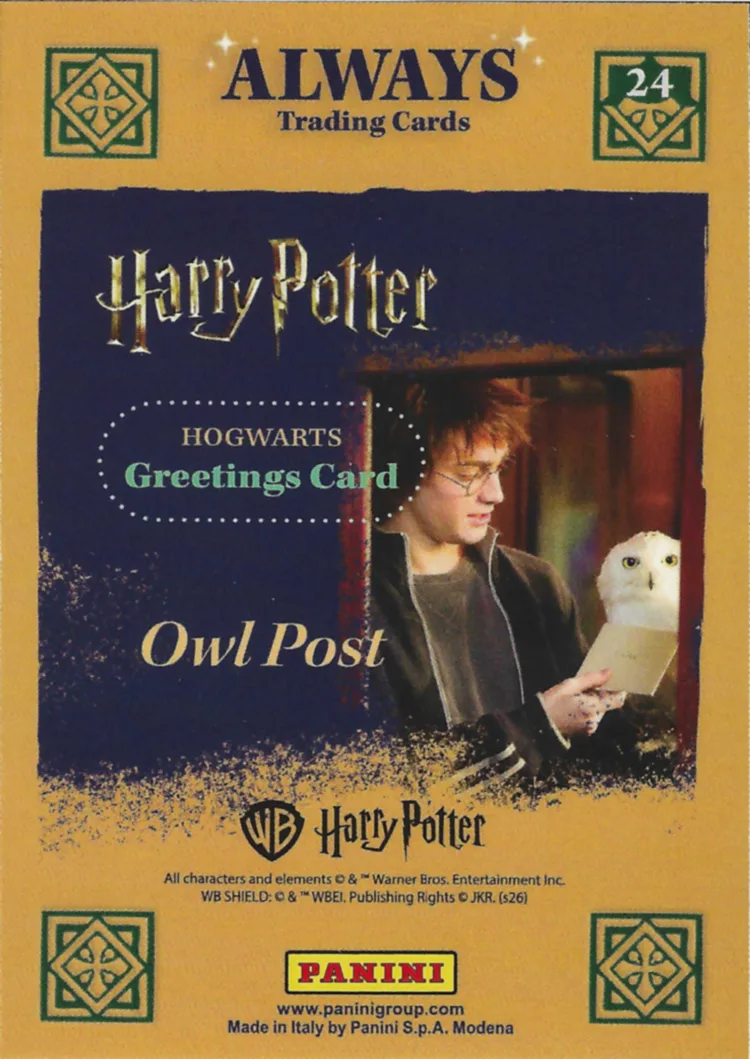 Owl Post, back