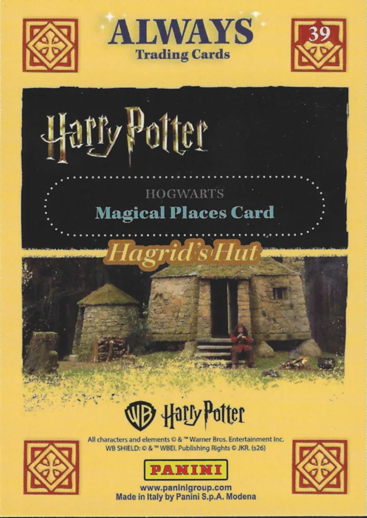 Hagrid’s Hut, back