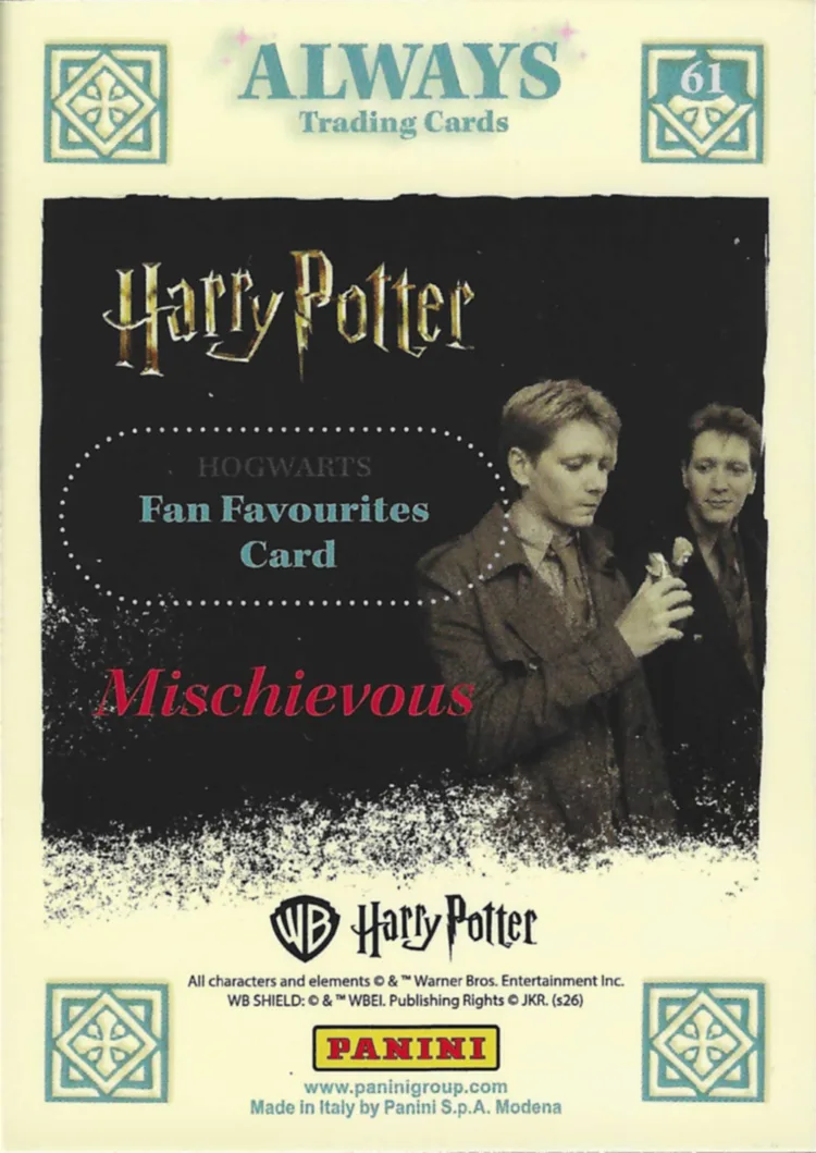 Mischievous, back