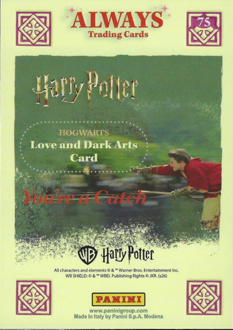 You’re a Catch, back