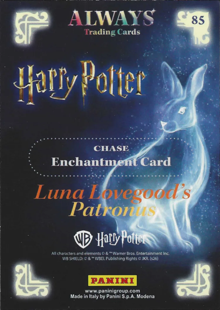 Luna Lovegood’s Patronus, back