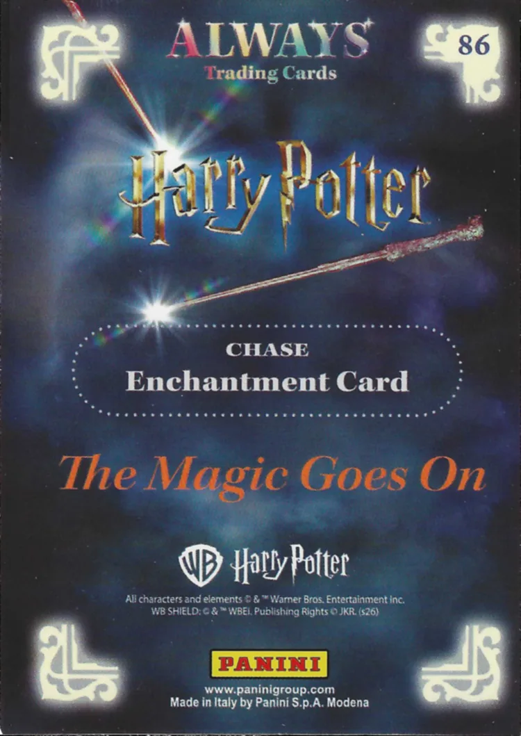 The Magic Goes On, back