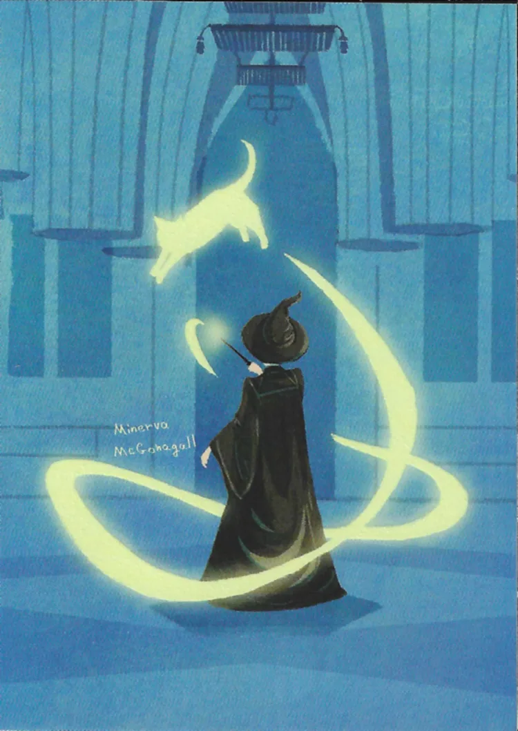 Minerva McGonagall’s Patronus, front