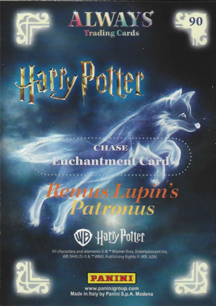 Remus Lupin’s Patronus, back