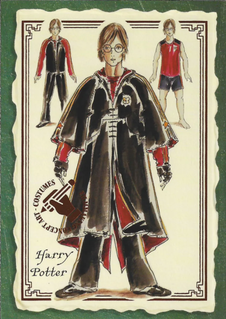 Harry Potter’s costume as a Triwizard Tournament Champion, front