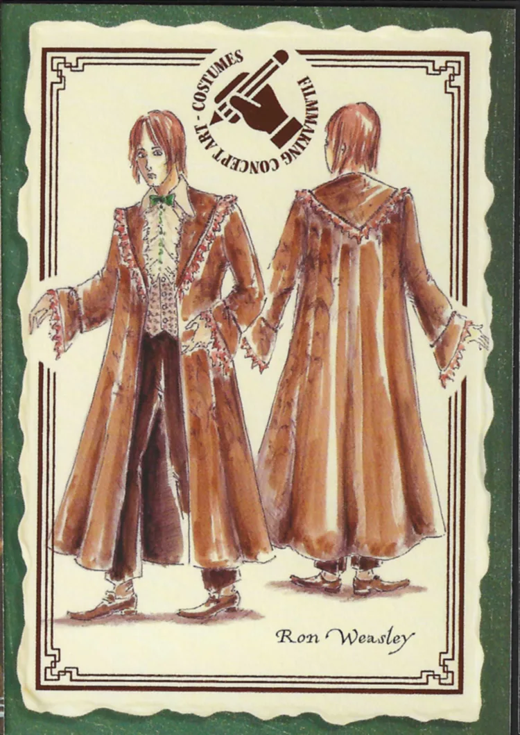 Ron Weasley’s attire for the Yule Ball, front