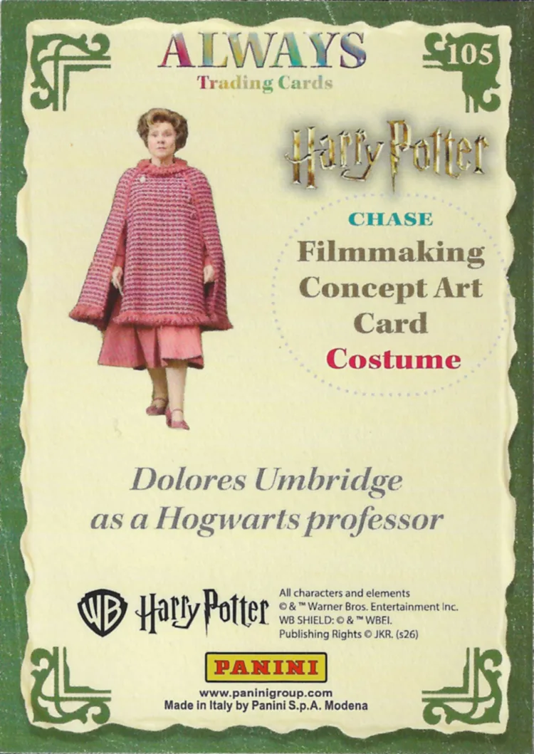 Dolores Umbridge as a Hogwarts professor, back