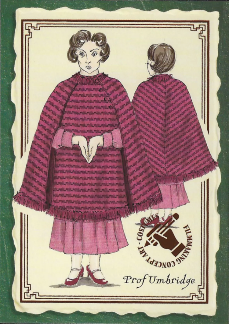 Dolores Umbridge as a Hogwarts professor, front