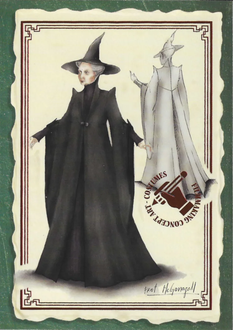 Minerva McGonagall, Transfiguration professor, front