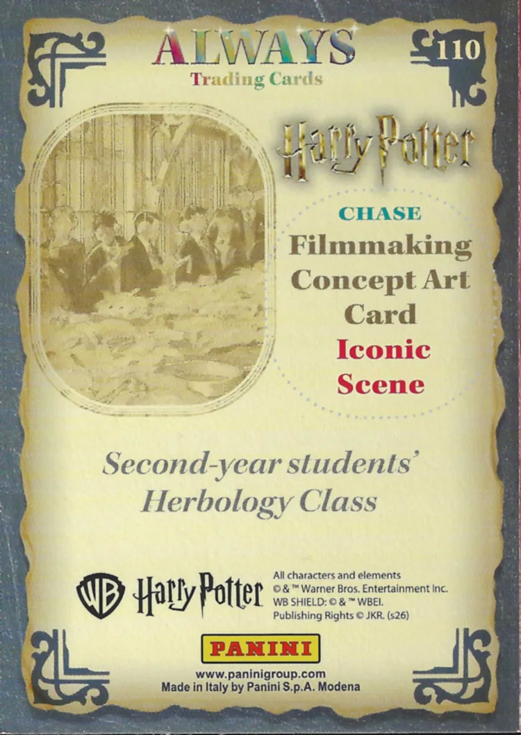 Second-year students’ Herbology Class, back
