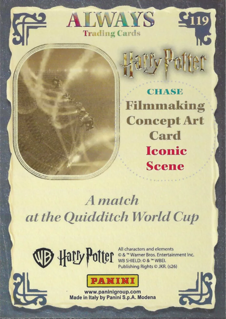 A match at the Quidditch World Cup, back
