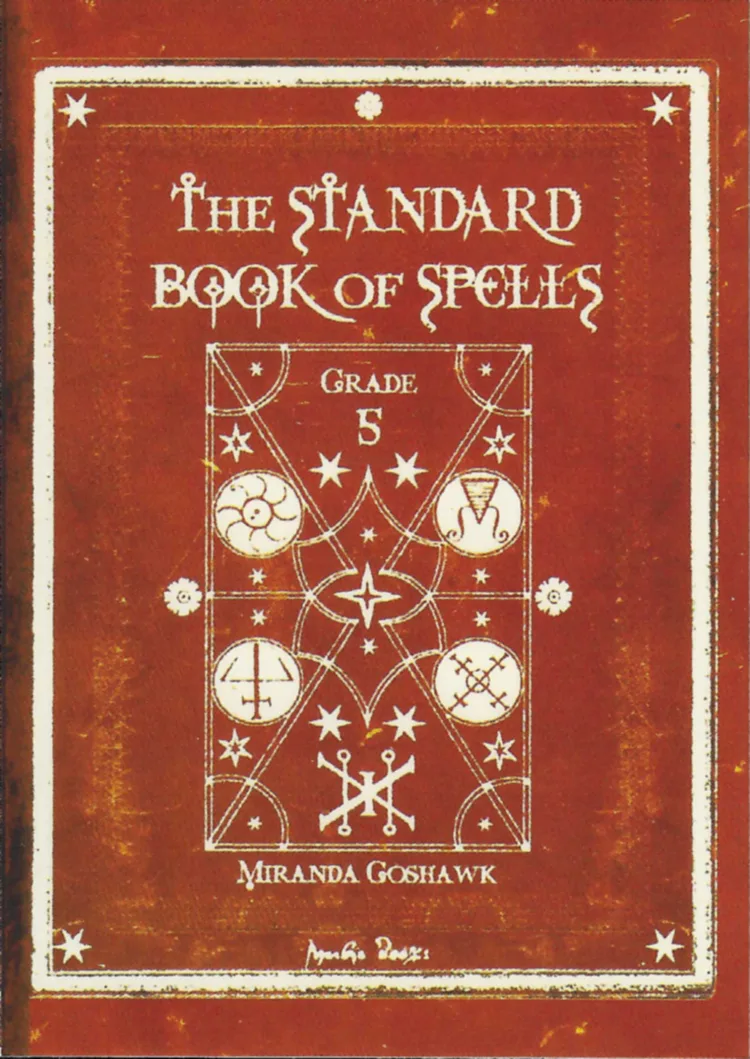 The Standard Book of Spells, front