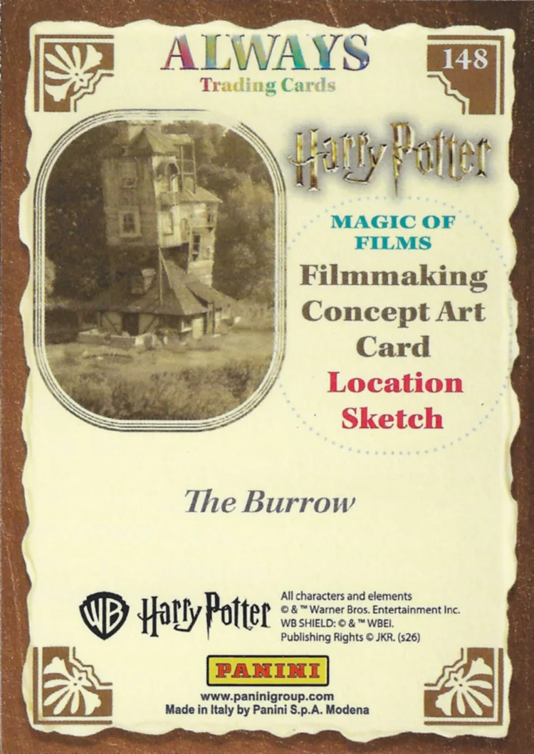 The Burrow, back