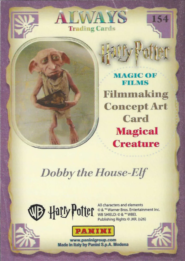Dobby the House-Elf, back