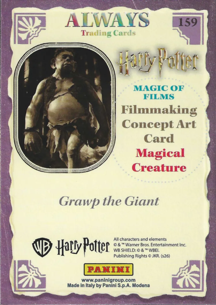 Grawp the Giant, back