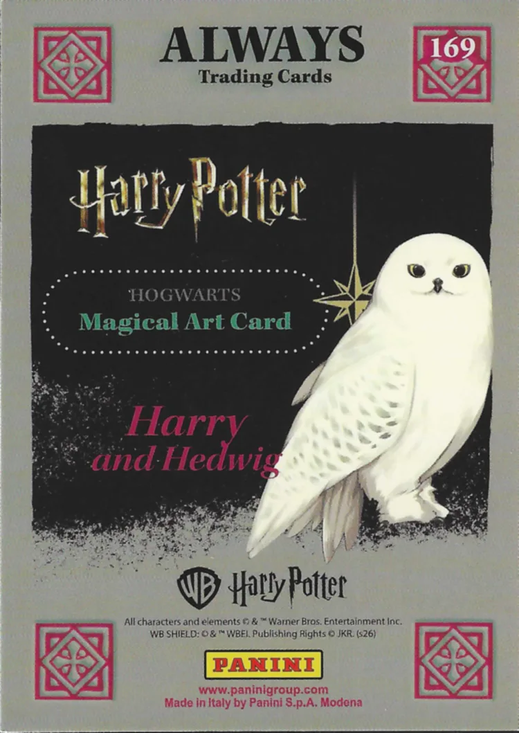 Harry and Hedwig, back
