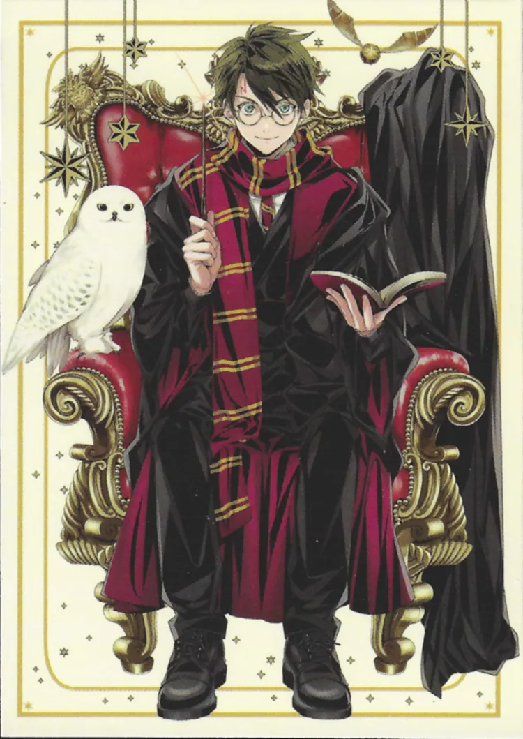 Harry and Hedwig, front