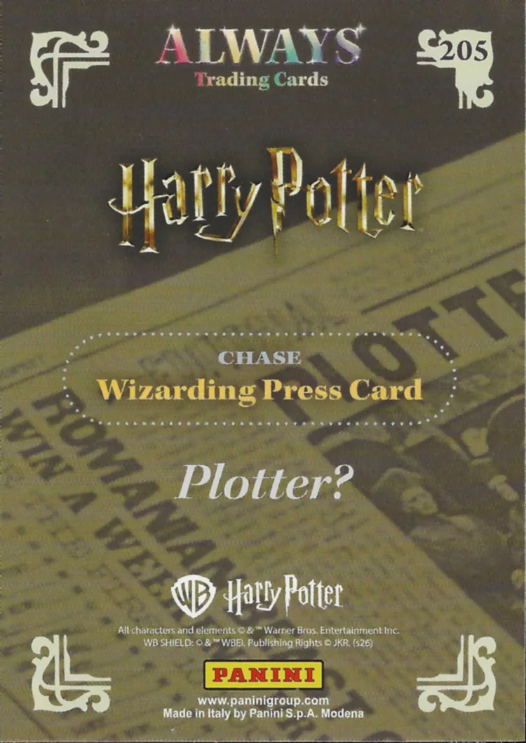 Plotter?, back