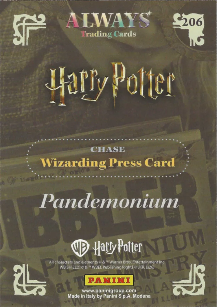 Pandemonium, back