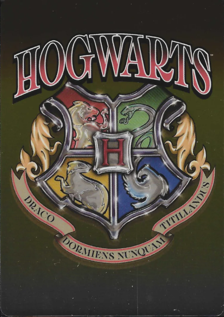 Hogwarts crest, front