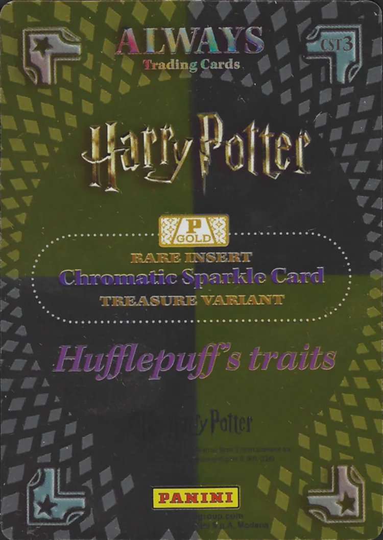 Hufflepuff’s traits, back