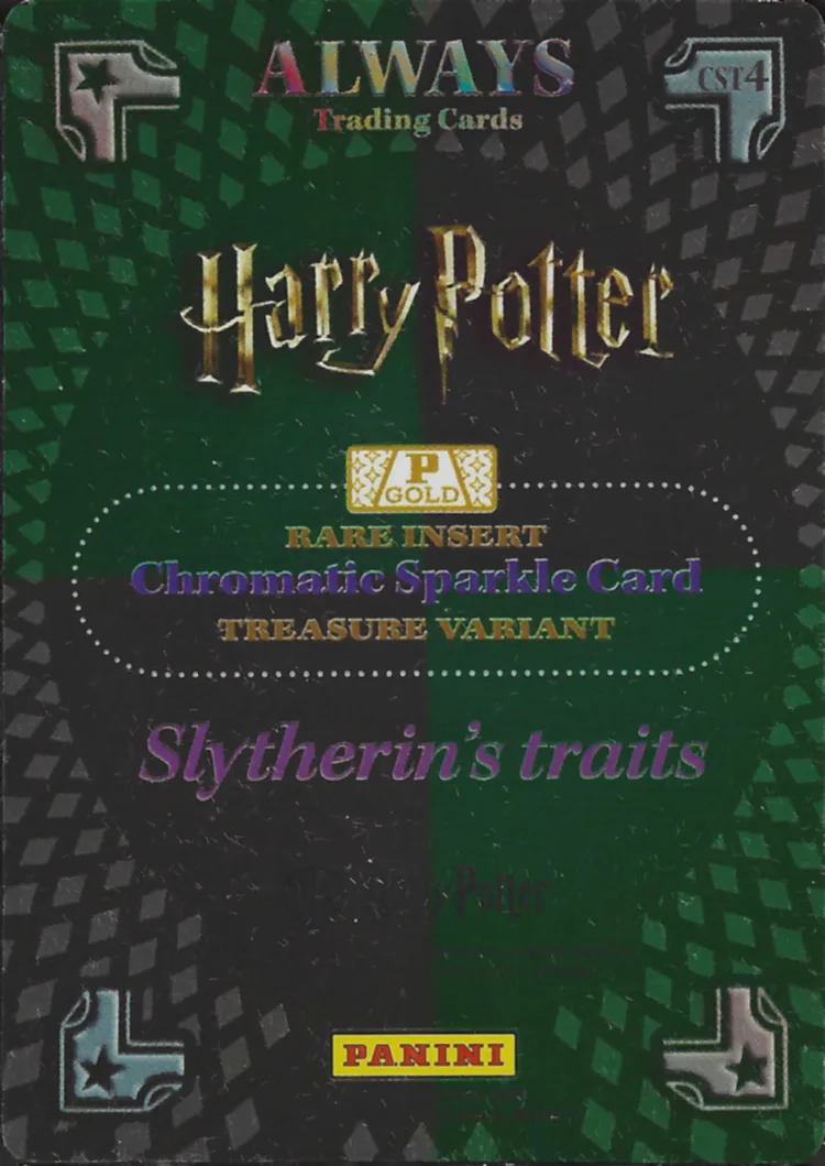 Slytherin’s traits, back