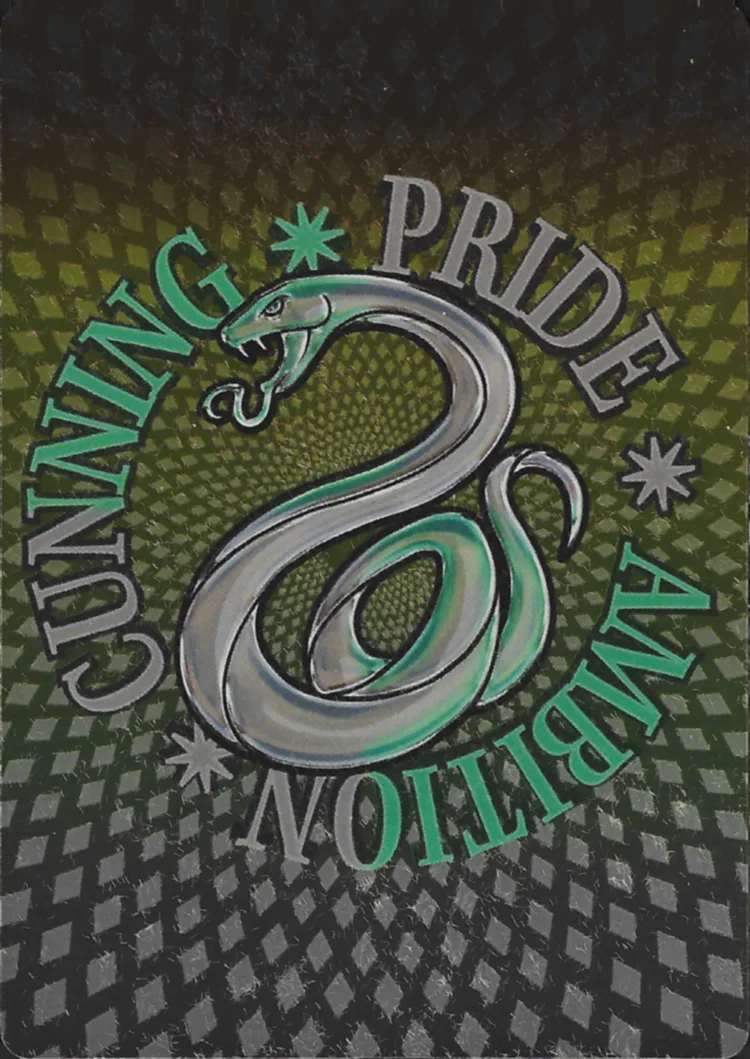 Slytherin’s traits, front