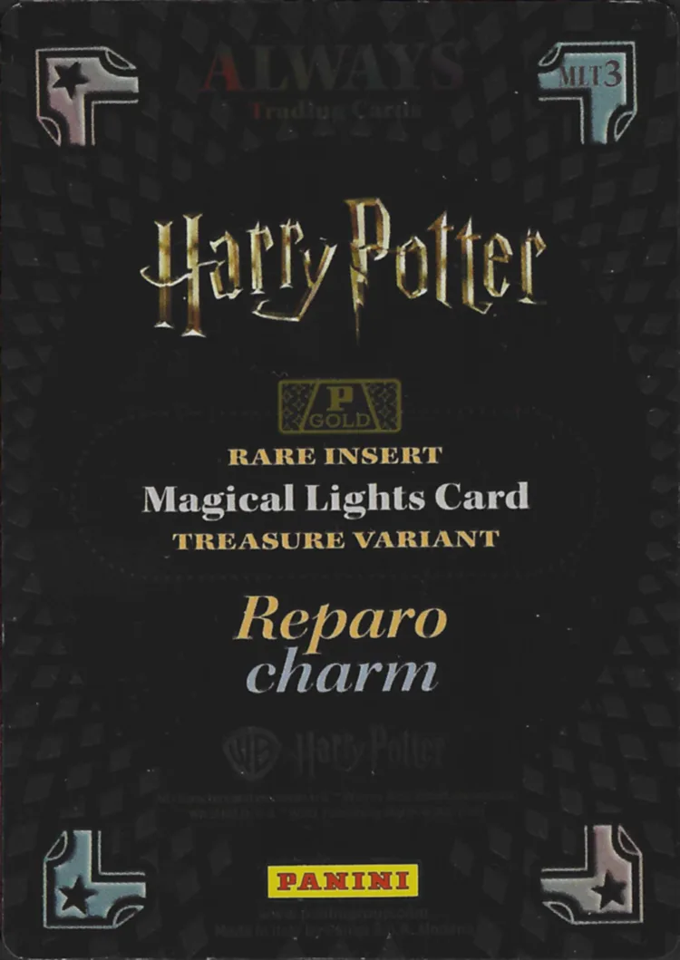 Reparo charm, back