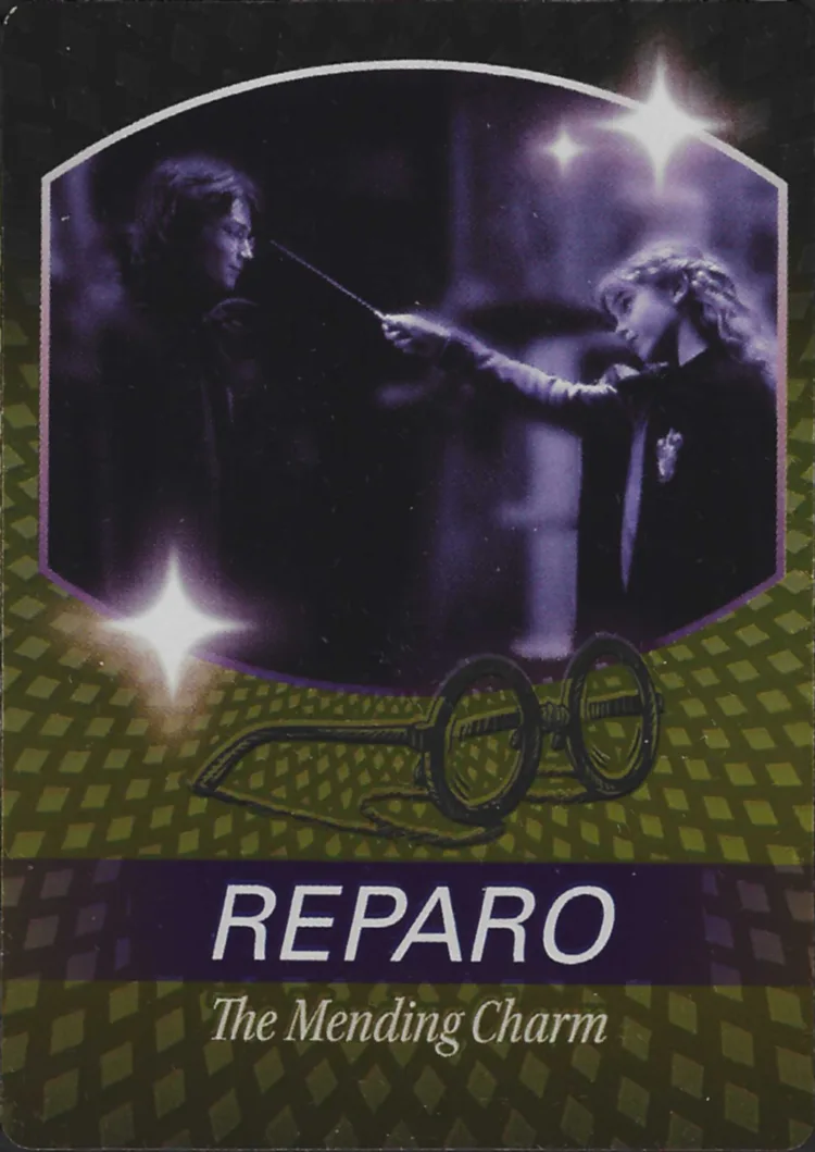Reparo charm, front
