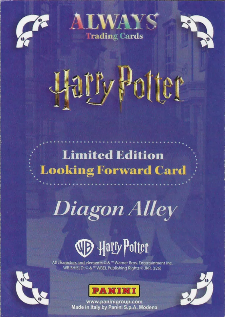 Diagon Alley, back