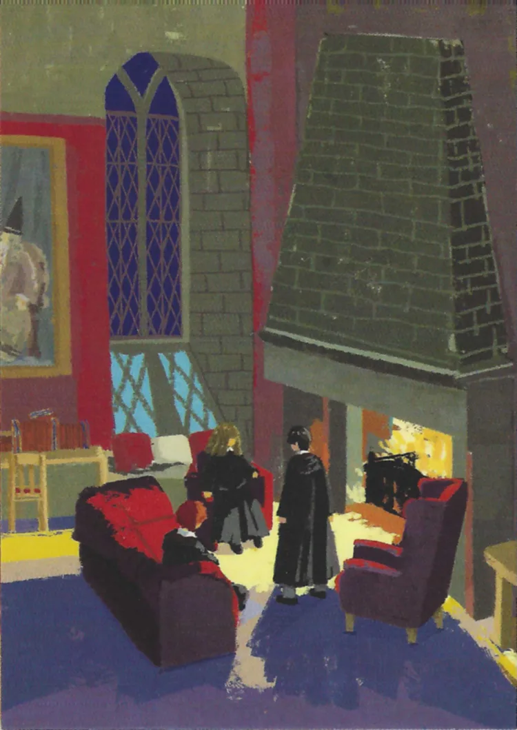 Gryffindor Common Room, front